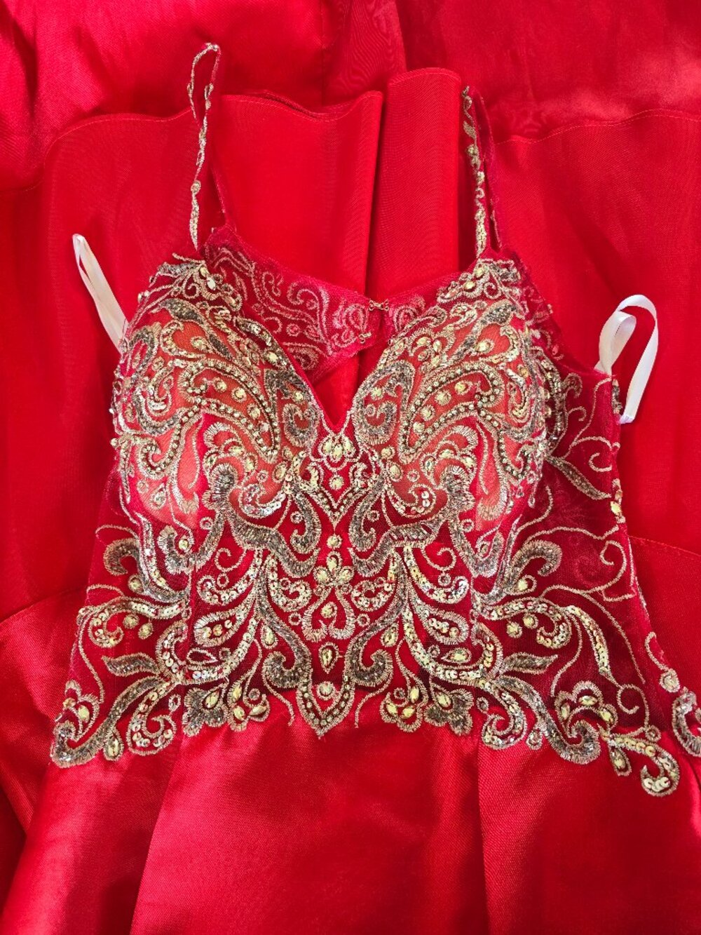 Red Gown